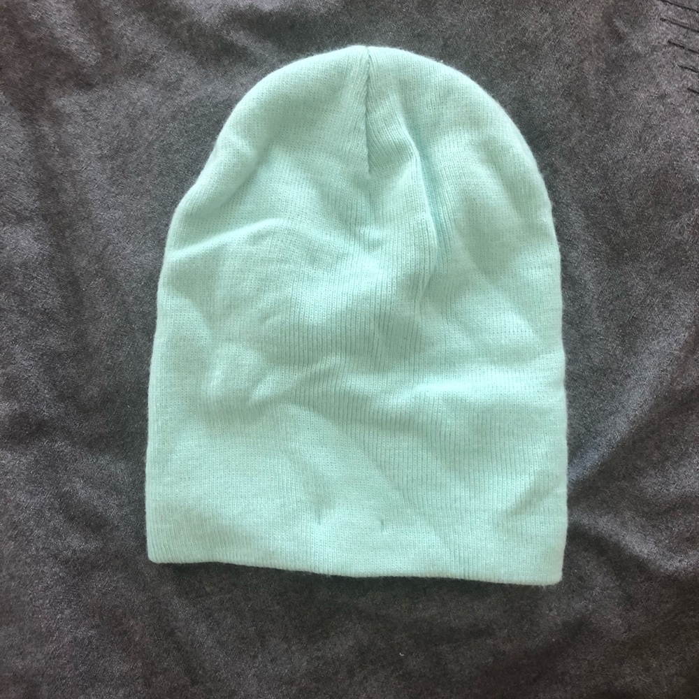Charlotte Russe Mint Green Beanie